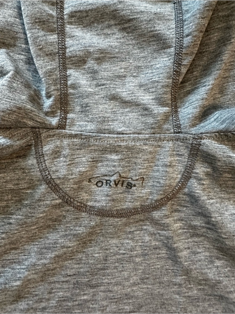 Men’s Orvis long sleeve T-shirt hoodie - Picture 6 of 7